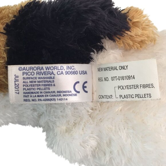 Aurora Esmeralda Cat Mini Flopsie Plush 8" Calico Kitty Stuffed Animal Toy - Picture 7 of 7